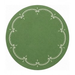 Lugar Americano 38cm Charme Verde Polipropileno Wolff